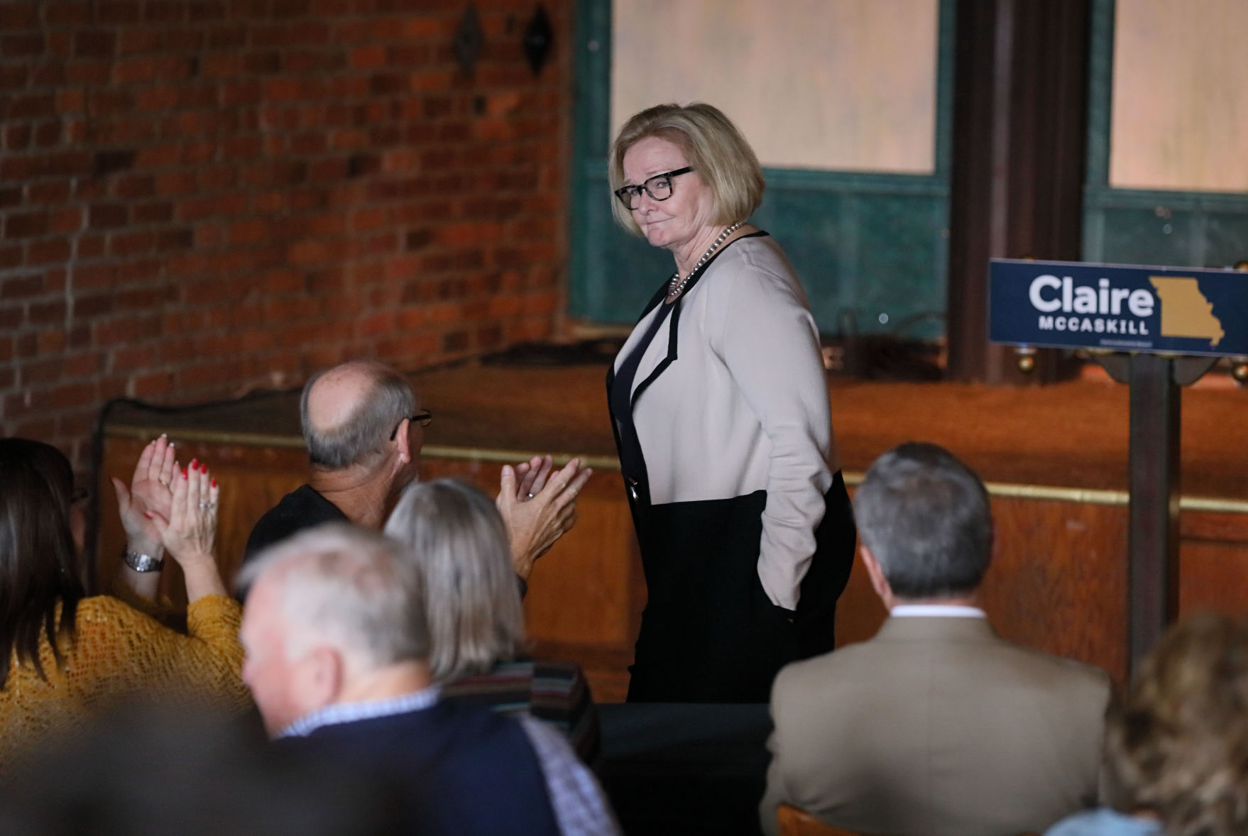 Claire McCaskill campaigns to keep Senate seat